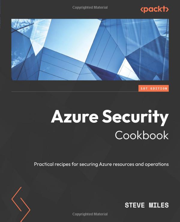 Azure Security Cookbook Cover